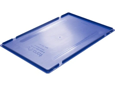 Крышка п/п 600х400 для ящиков цв. синий  (Крышка п/п 600х400 для ящиков цв. синий ), арт. 501 KLT, код: 29431