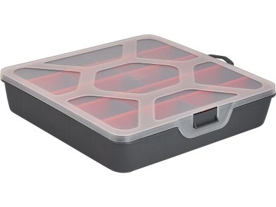 Органайзер 200х200х45 для мелочей, с крышкой, код: 32835