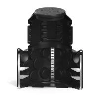 Колодец КН 1000 H1400 с крышкой D 560 мм, модификация с предустановленными кабельными стойками