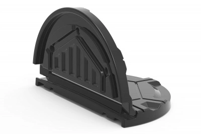 Крышка колодца «Роса» черная