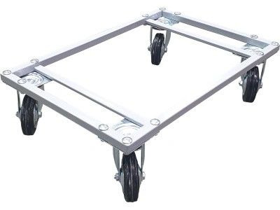 Тележка металл 600х400 для ящиков, колеса резиновые, арт. ТЛ-6040-1, код: 26027