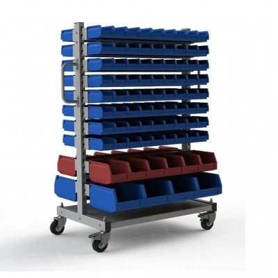 Стеллаж мобильный №217 (1415х950х610)