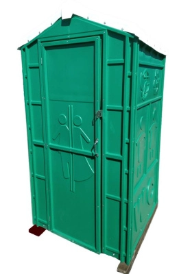 Туалетная кабина «ЛЮКС СТАНДАРТ МД» с пластиковым поддоном 