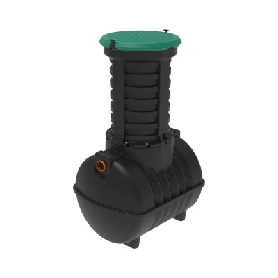 Емкость подземная Rostok G 1200 с горловиной 1000 мм с входом 110 