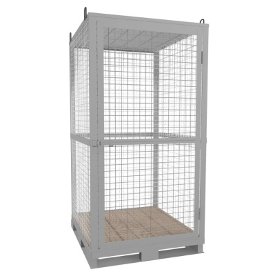 Клеть для 6-ти кислородных баллонов КДР-16 2160x1050x1100 мм Серый