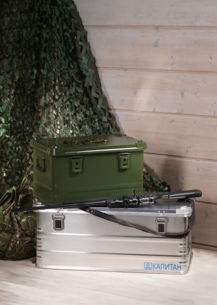 Алюминиевый ящик КАПИТАН 850х450х350мм 