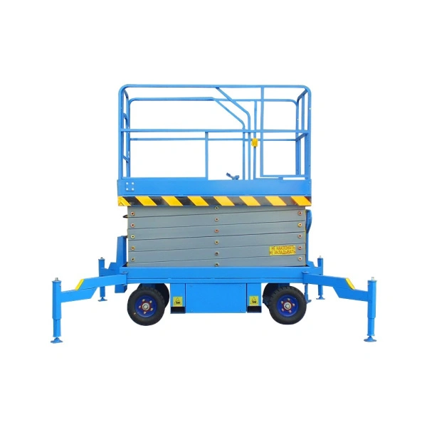 Подъемник ножничный самоходный 300 кг 16/18 м TOR SJY-0,3-16 DC аккумуляторный