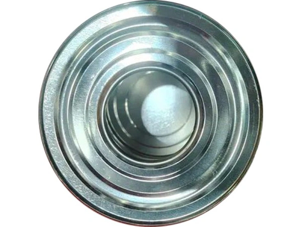 Банка металл 1л. круглая, с крышкой берикап 42мм, арт. БЖ 1 с берикапом, код: 28227