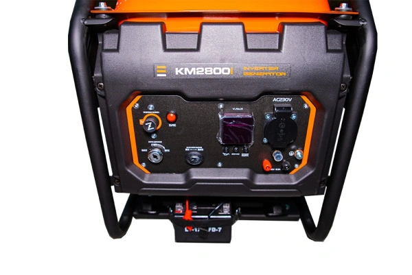 Генератор бензиновый инверторный 2,8 кВт 220В 12 л с электростартером TOR KM2800i