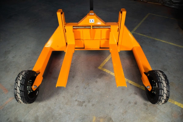 Тележка гидравлическая для бездорожья 1500 кг 800 мм резиновые колеса TOR RHW