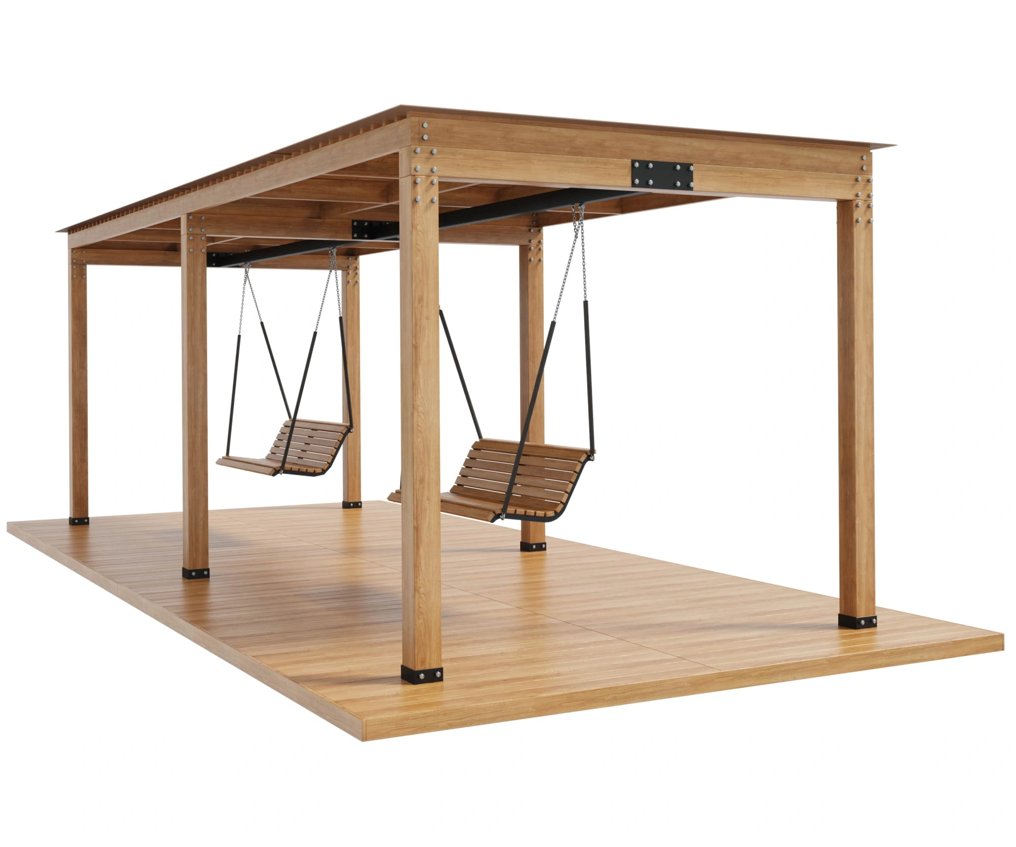 Навес с качелями «Орион» 6,0 м