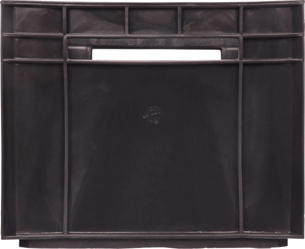 Ящик сплошной 430×345×285 мм, объем 34 л., арт.: 309-1, чёрный, код: 03916