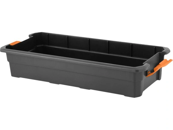 Органайзер 430х193х163 для мелочей, с ручкой, с двумя лотками, код: 37239