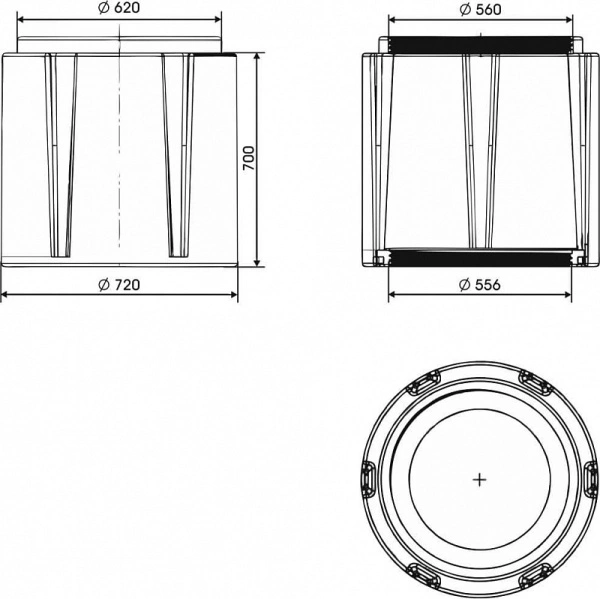 Элемент доборный 700 мм